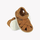 WAFF CROSS - NUBUCK - CAMEL Pom d'Api