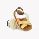 WAFF JIMY - NAPPA-VELOUR - YELLOW-ORANGE-WHITE Pom d'Api