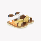 WAFF JIMY - NAPPA-VELOUR - YELLOW-ORANGE-WHITE Pom d'Api