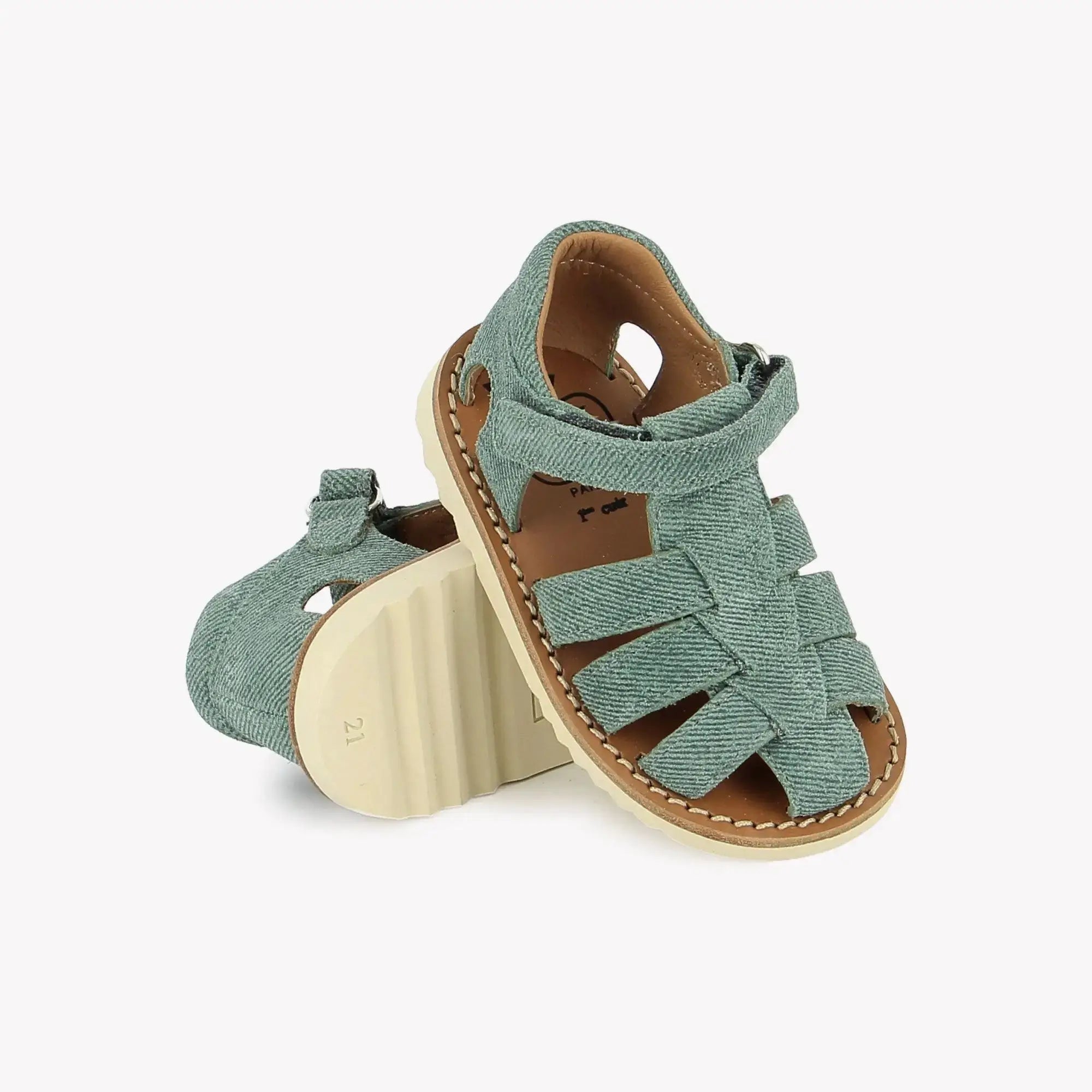 WAFF PAPY - VELOURS - MINT Pom d'Api