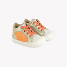 YAKA STAR - LAM MILLED-VEL - PLATINE-ORANGE Pom d'Api