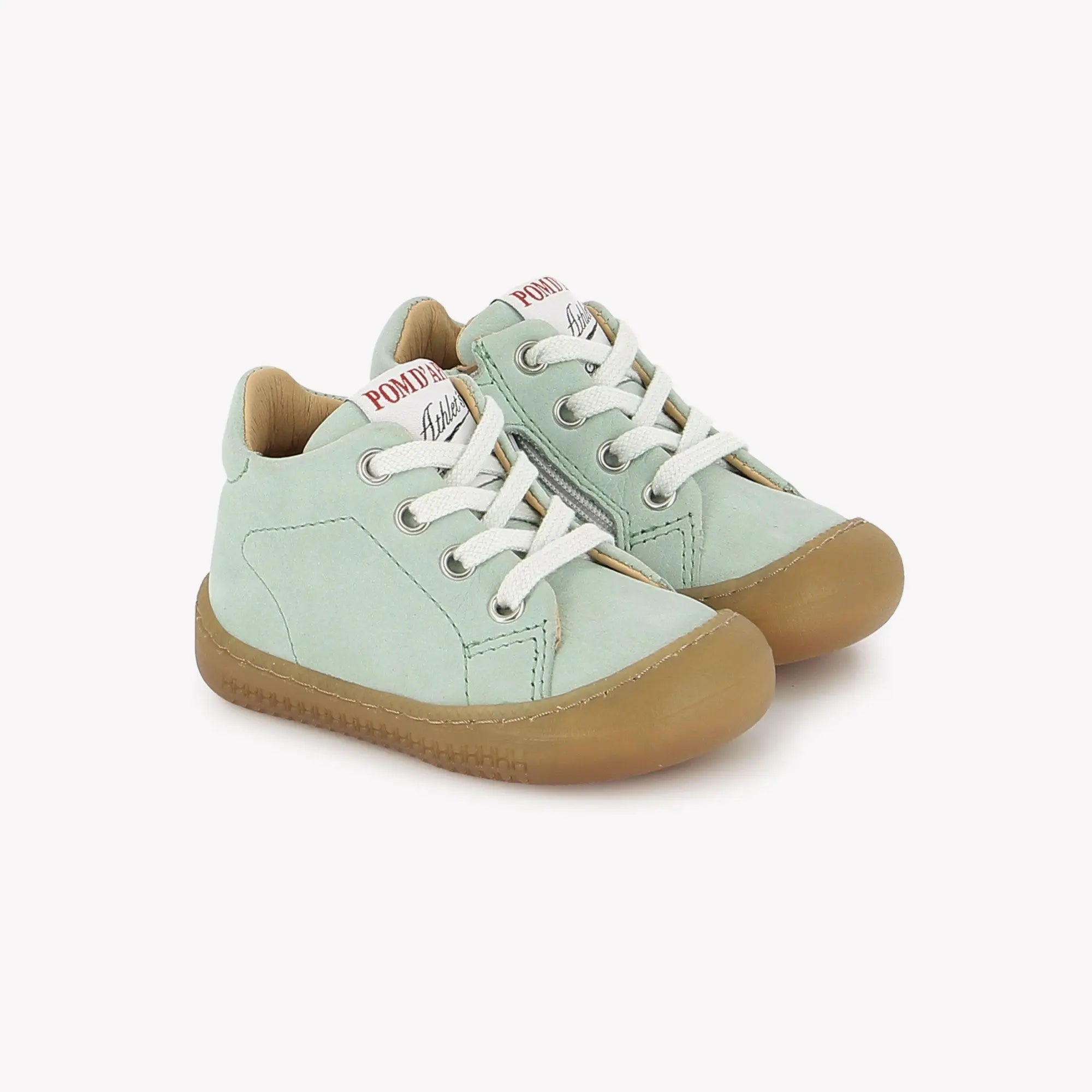 YAKA WALK - NUBUCK - ALOE Pom d'Api