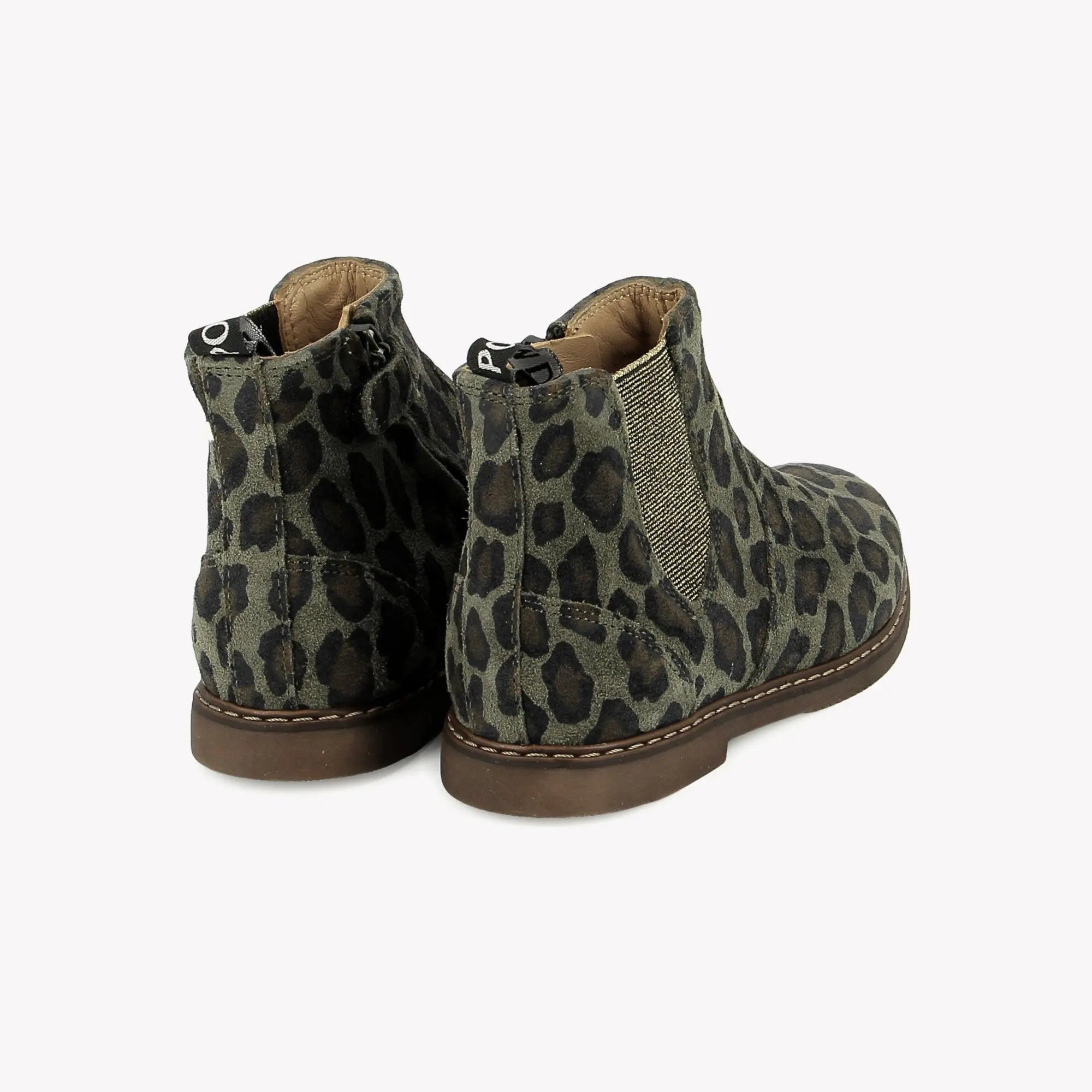 POM D'API  BOOTS & ANKLE BOOTS - CITY JODZIP - LEOPARD - KHAKI - Pom d'Api