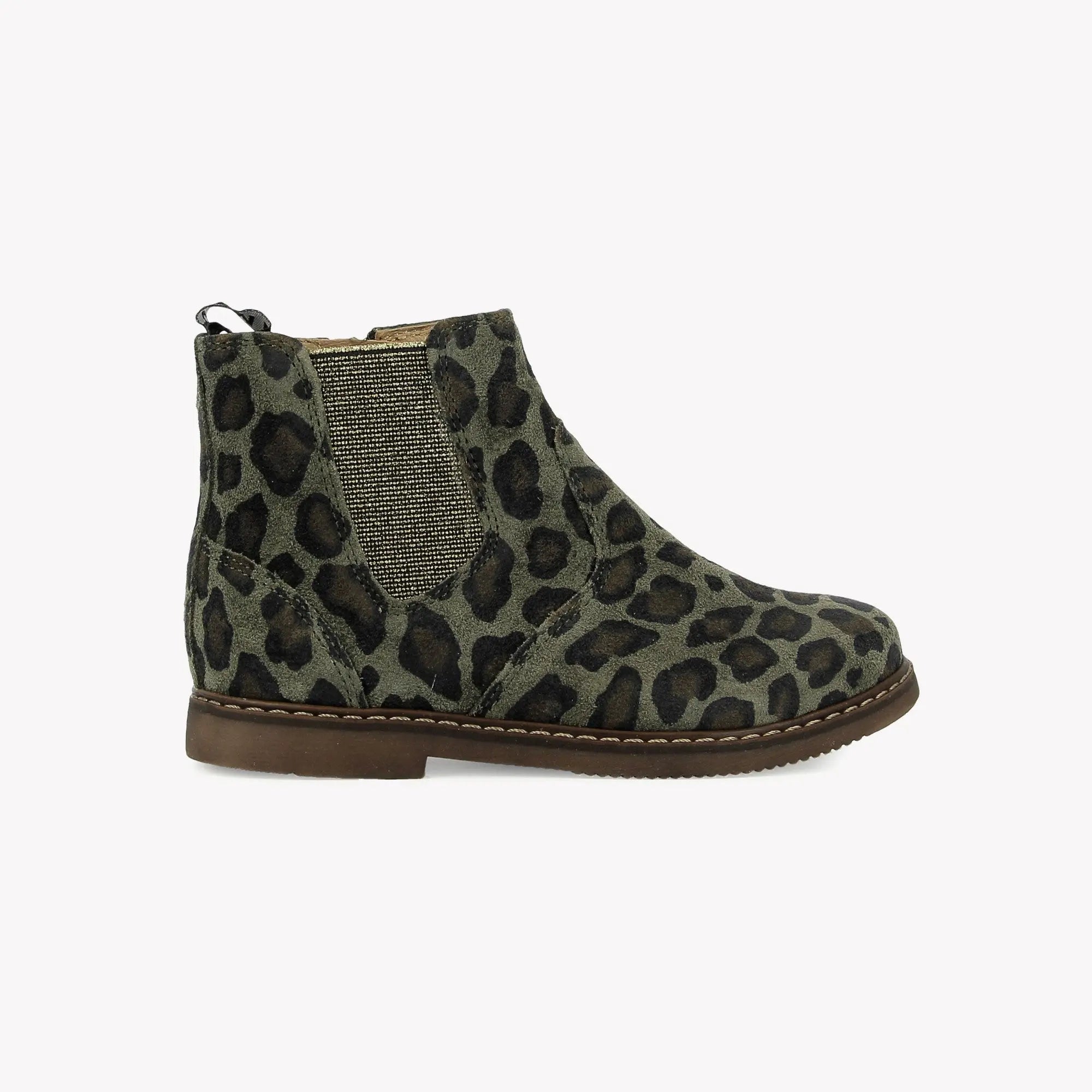POM D'API  BOOTS & ANKLE BOOTS - CITY JODZIP - LEOPARD - KHAKI - Pom d'Api