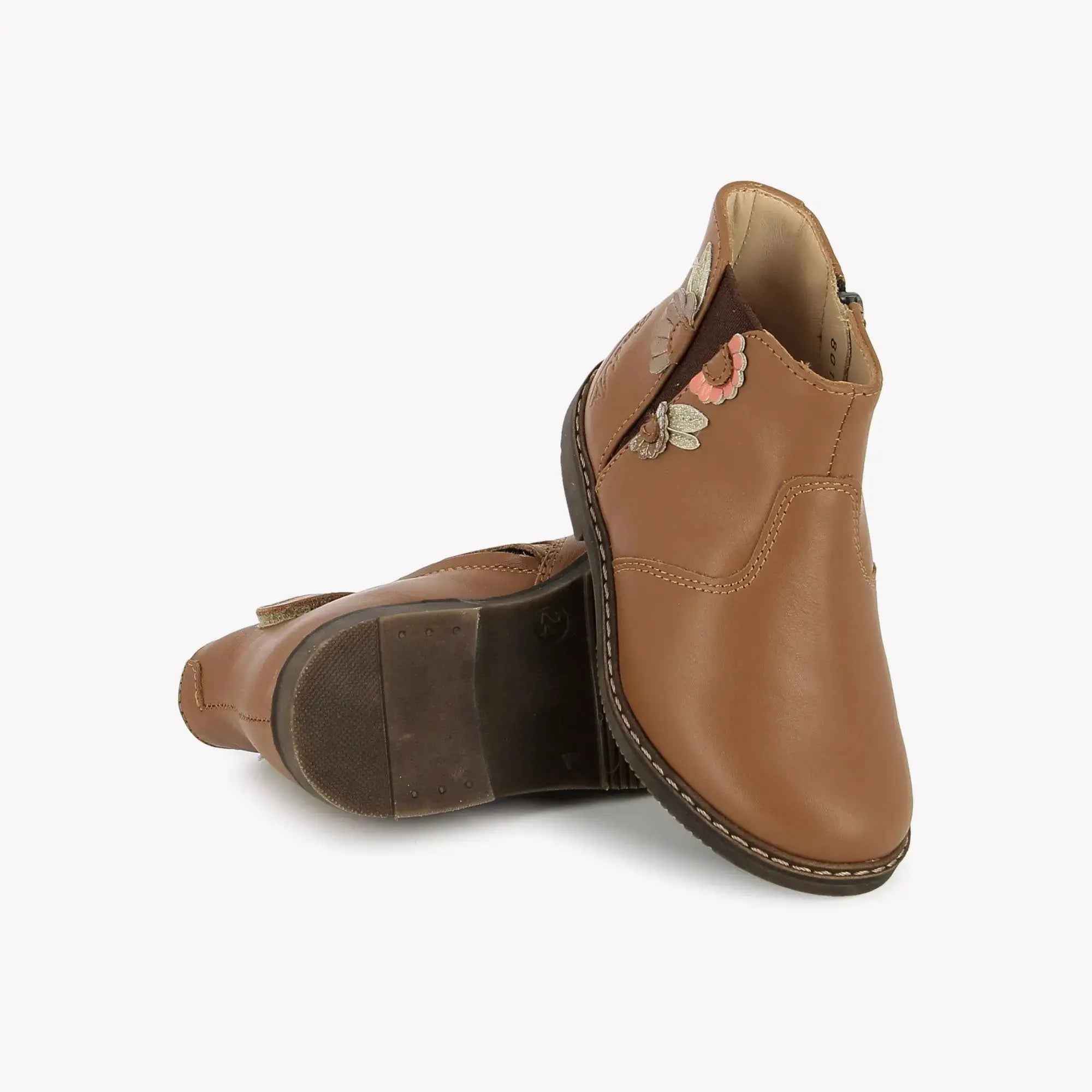 POM D'API - BOOTS & BOTTINES - CITY MULTI DAISY - NAPPA - CAMEL - Pom d'Api