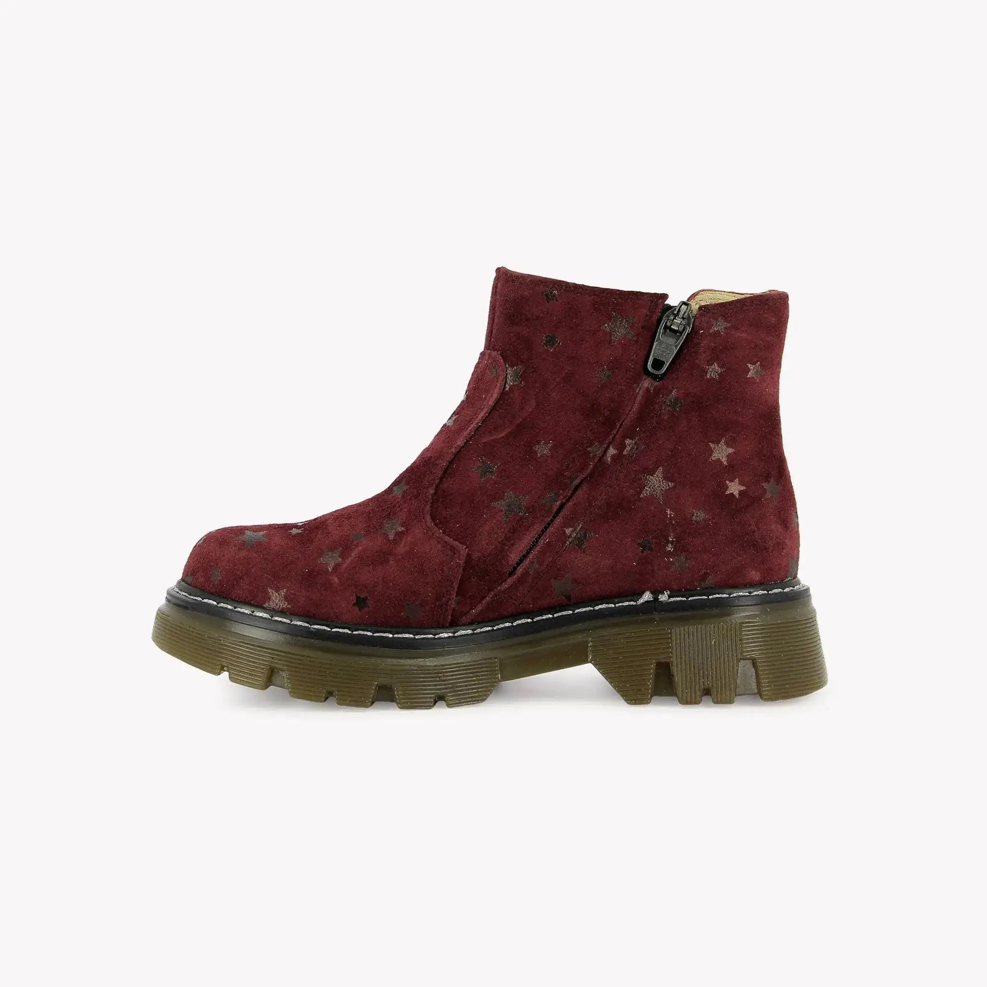 POM D'API - BOOTS & BOTTINES - CLAP JODZIP SL - STAR - BORDEAUX - Pom d'Api