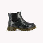 POM D'API  BOOTS & ANKLE BOOTS - CLAP JODZIP SL - METALIC PATENT LEATHER - ANTHRACITE - Pom d'Api