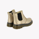 POM D'API  BOOTS & ANKLE BOOTS - CLAP JODZIP SL - METAL VARNISH - PLATINUM - Pom d'Api