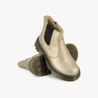 POM D'API  BOOTS & ANKLE BOOTS - CLAP JODZIP SL - METAL VARNISH - PLATINUM - Pom d'Api