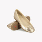 POM D'API  BALLERINA'S - DORY BAL - LAMINATO - LIGHT BRONZE - Pom d'Api