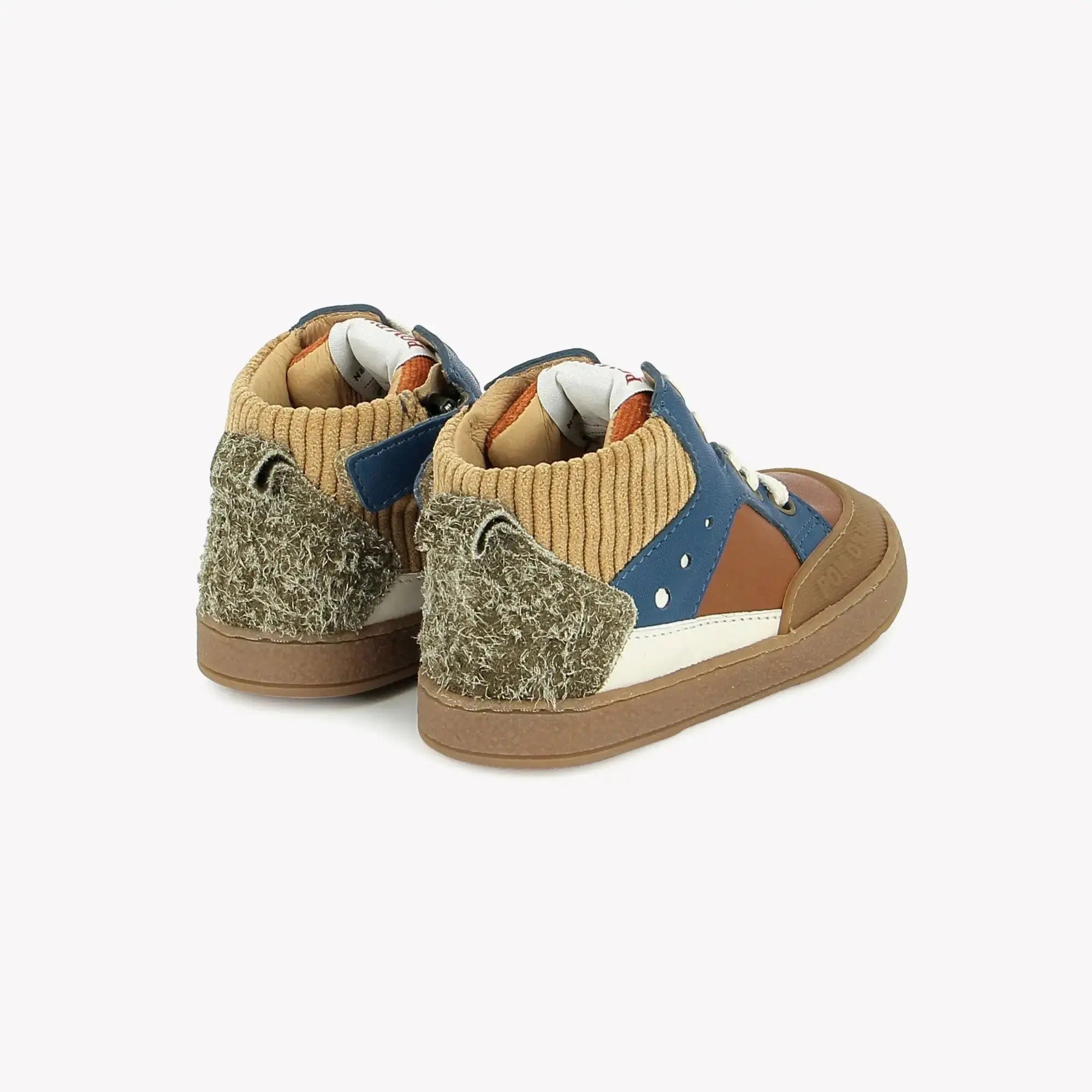 POM D'API  SNEAKERS - MOUSSE BUMP - NAPPA - CAMEL - BEIGE - Pom d'Api