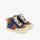 POM D'API  SNEAKERS – MOUSSE BUMP – NAPPA – HAIRY – BLEU ELECTRIC – LEO PU – Pom d'Api