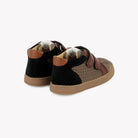 POM D'API  SNEAKERS - EASY PERFO-SCHUIM - OILY VELOURS - KAKI - STONE - Pom d'Api