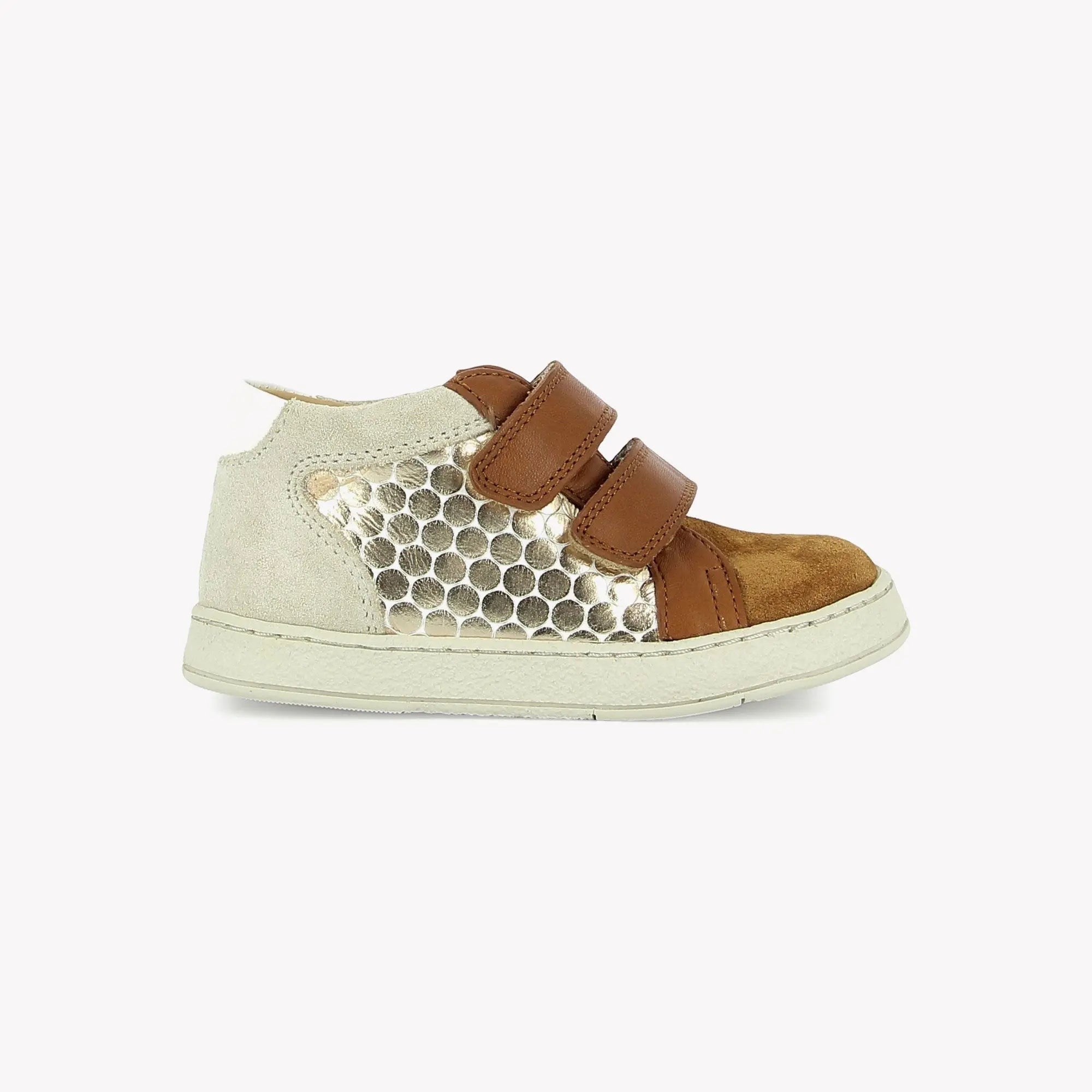 POM D'API  SNEAKERS - EASY TOP FOAM - NAPPA - HAIRY - CARAMEL - LEO - Pom d'Api