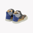 POM D'API - BASKETS - MOUSSE LIZY BUMP - NAPPA - VELOURS - COFFEE - JEANS - Pom d'Api