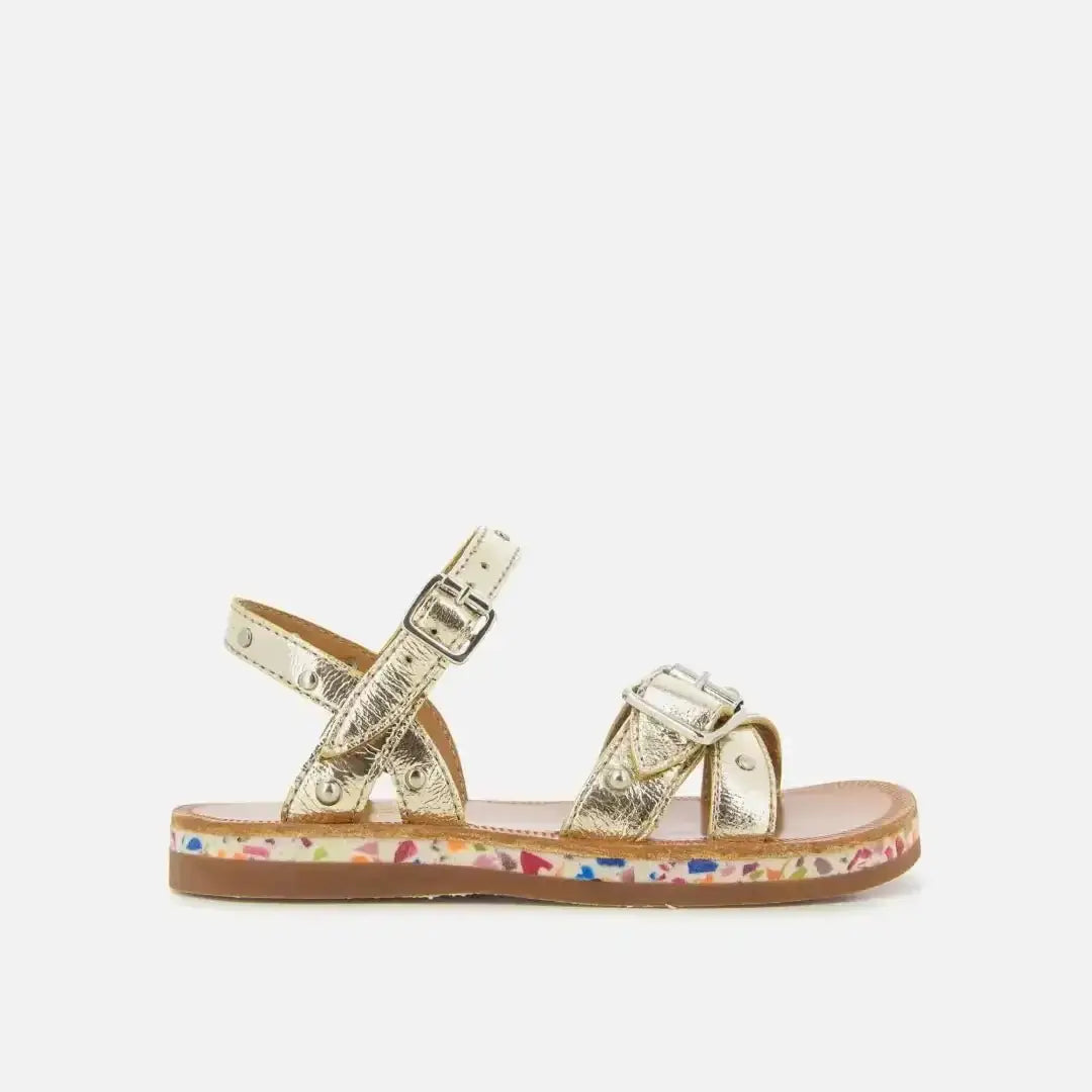 POM D'API  SANDALS - BEACH UP BI BUCKLES - Pom d'Api