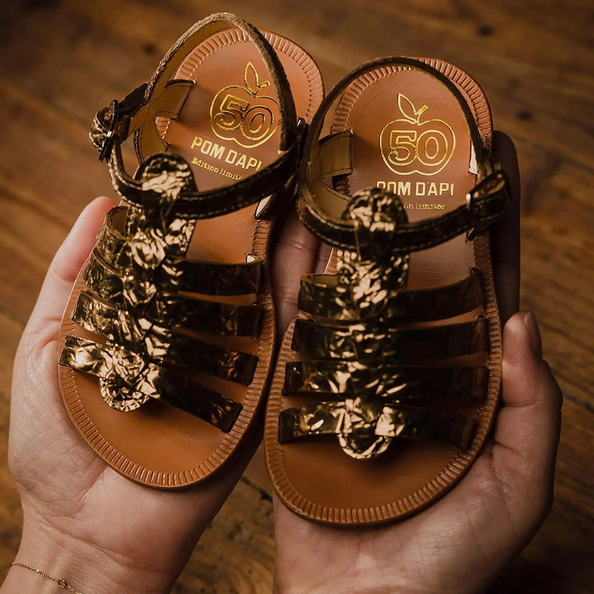 POM D'API - SANDALES - PLAGETTE STRAP 50 ANS - Pom d'Api