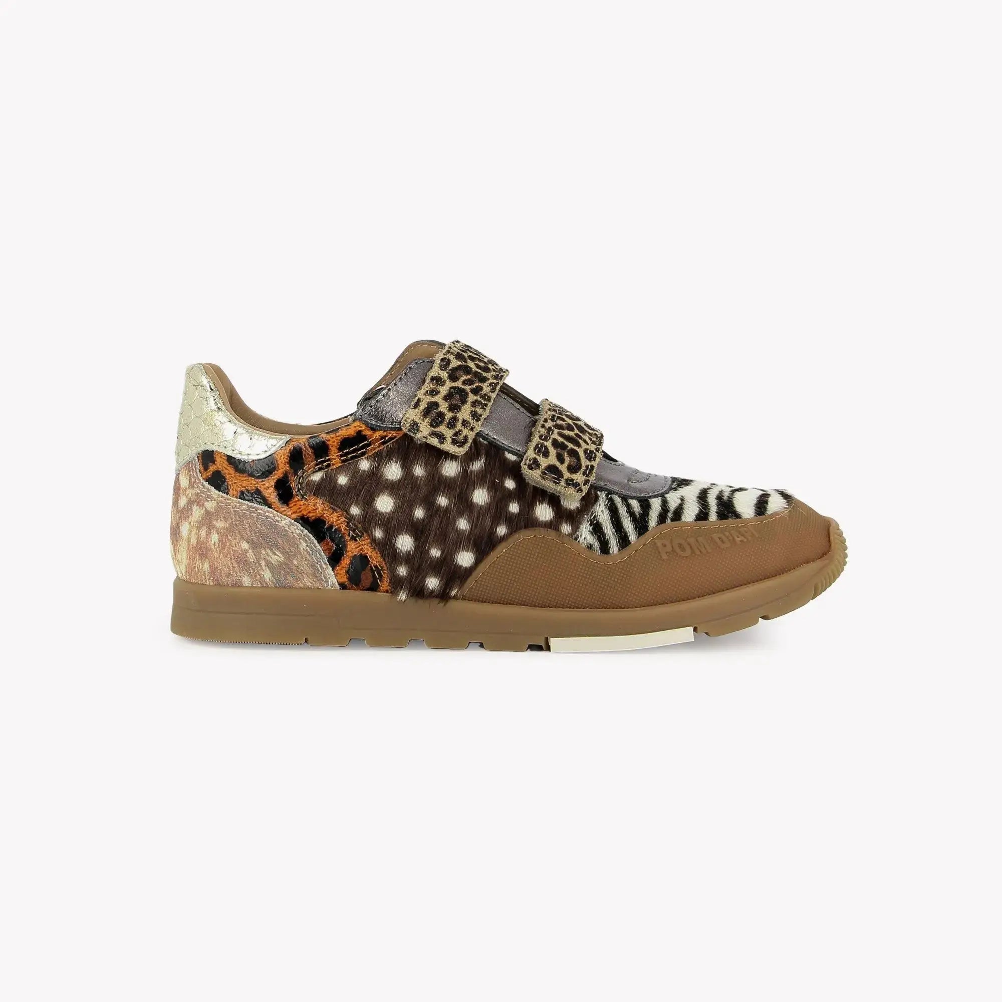POM D'API - BASKETS - POUSS RACE BUMP - JUNGLE - MULTI - Pom d'Api