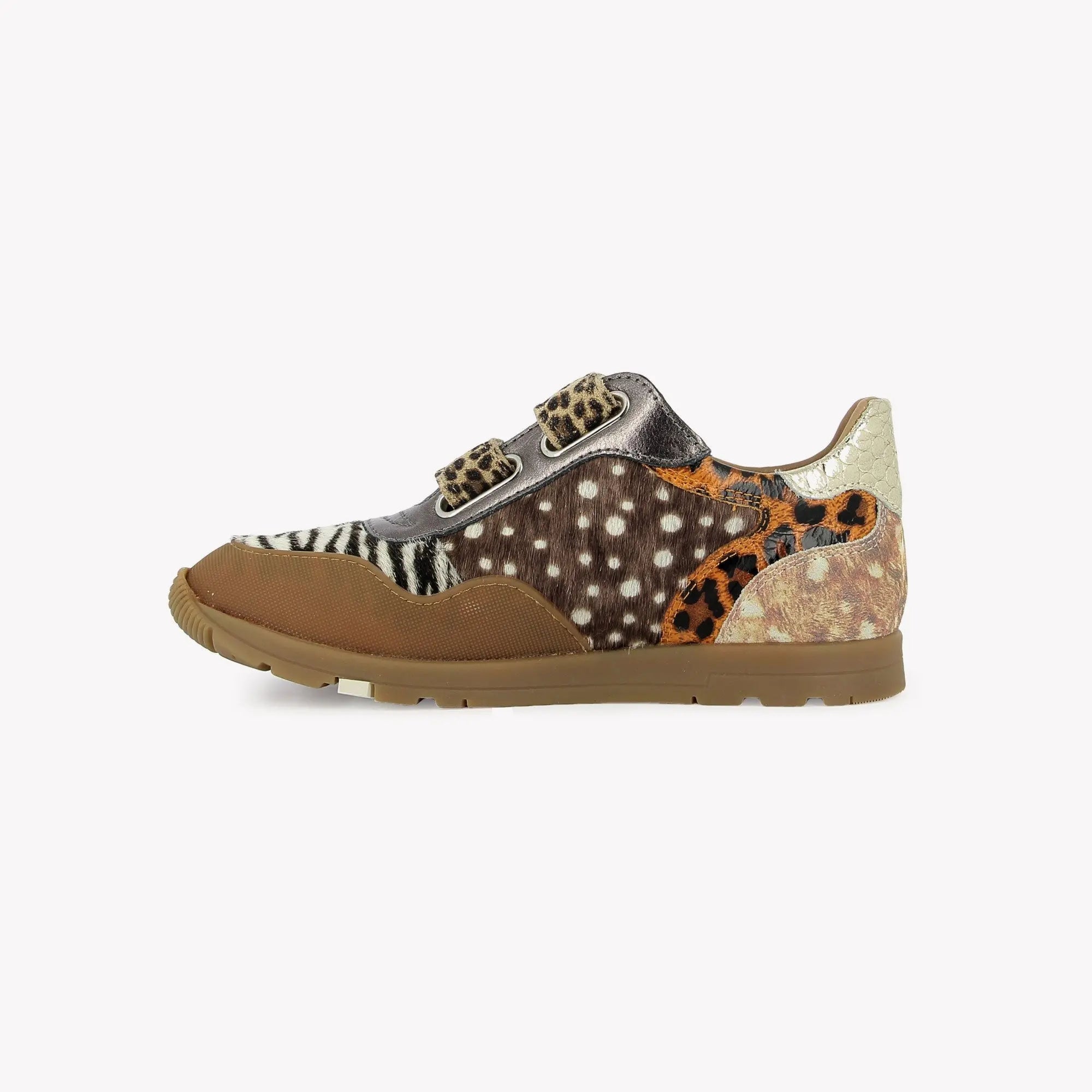 POM D'API  SNEAKERS - POUSS RACE BUMP - JUNGLE - MULTI - Pom d'Api