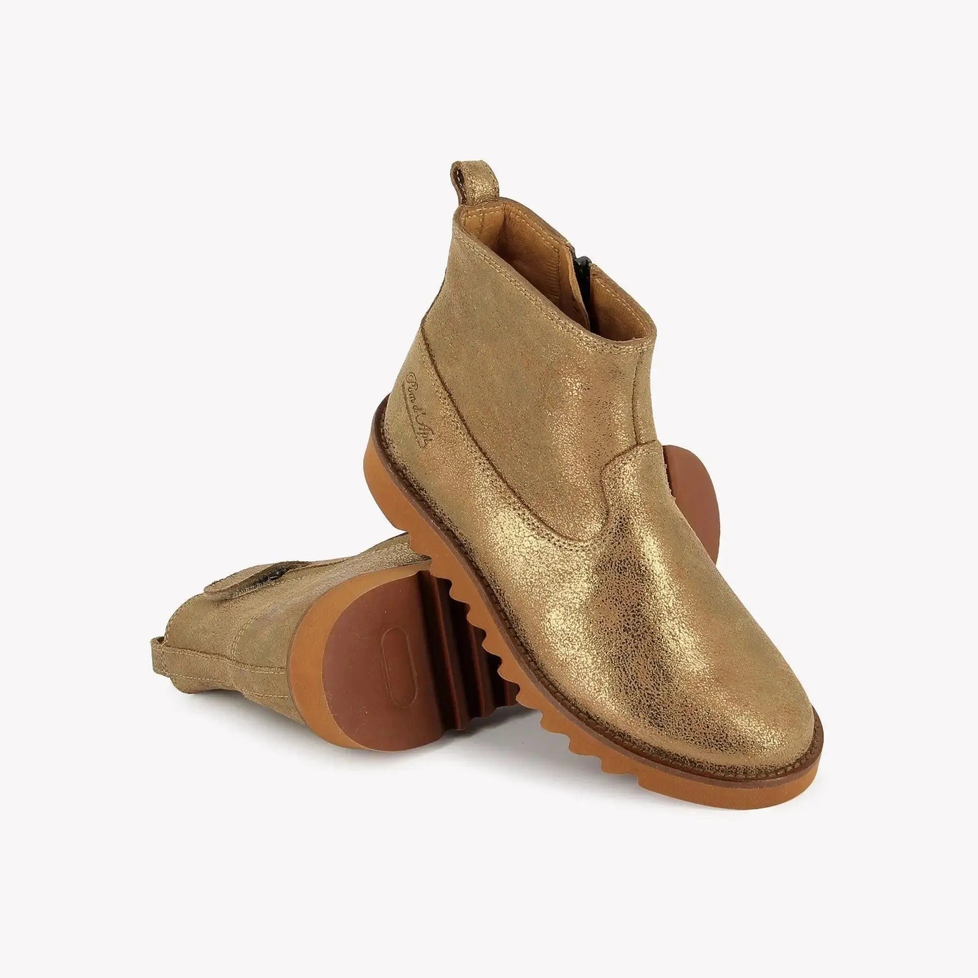POM D'API  LAARZEN & ENKELLAARSJES - RIPPLE BOOTS SL - JAZZ BRANDY - BRONZE - Pom d'Api