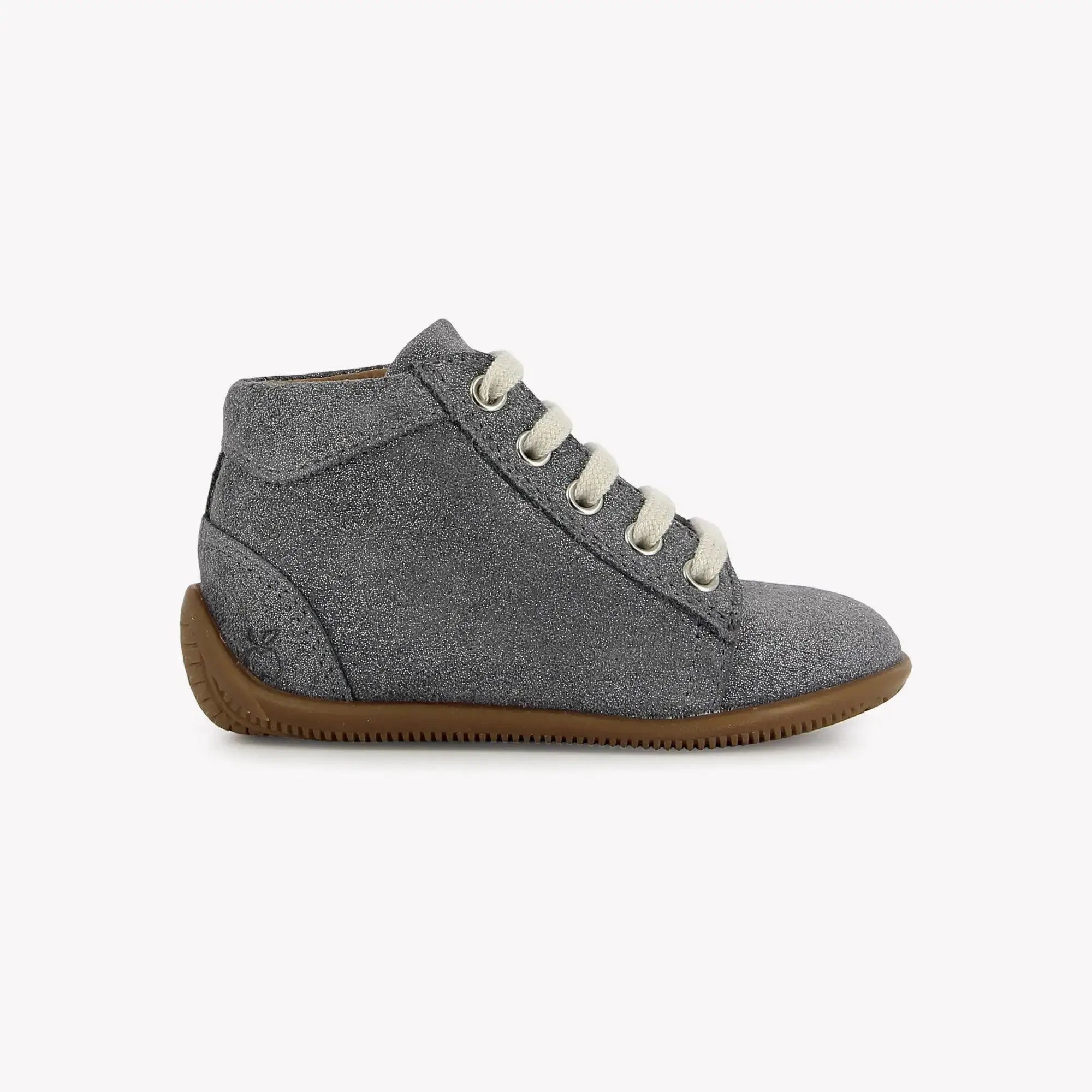 POM D'API  EERSTE STAPPEN - SHOEMI LACE SL - STAR - GRIJS - Pom d'Api