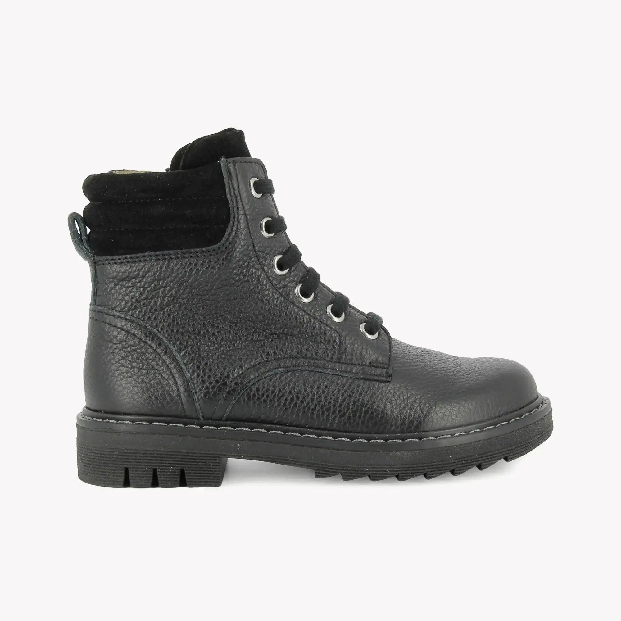 POM D'API - BOOTS & BOTTINES - SID HI BIKE - NAPPA GRAINE - BLACK - Pom d'Api