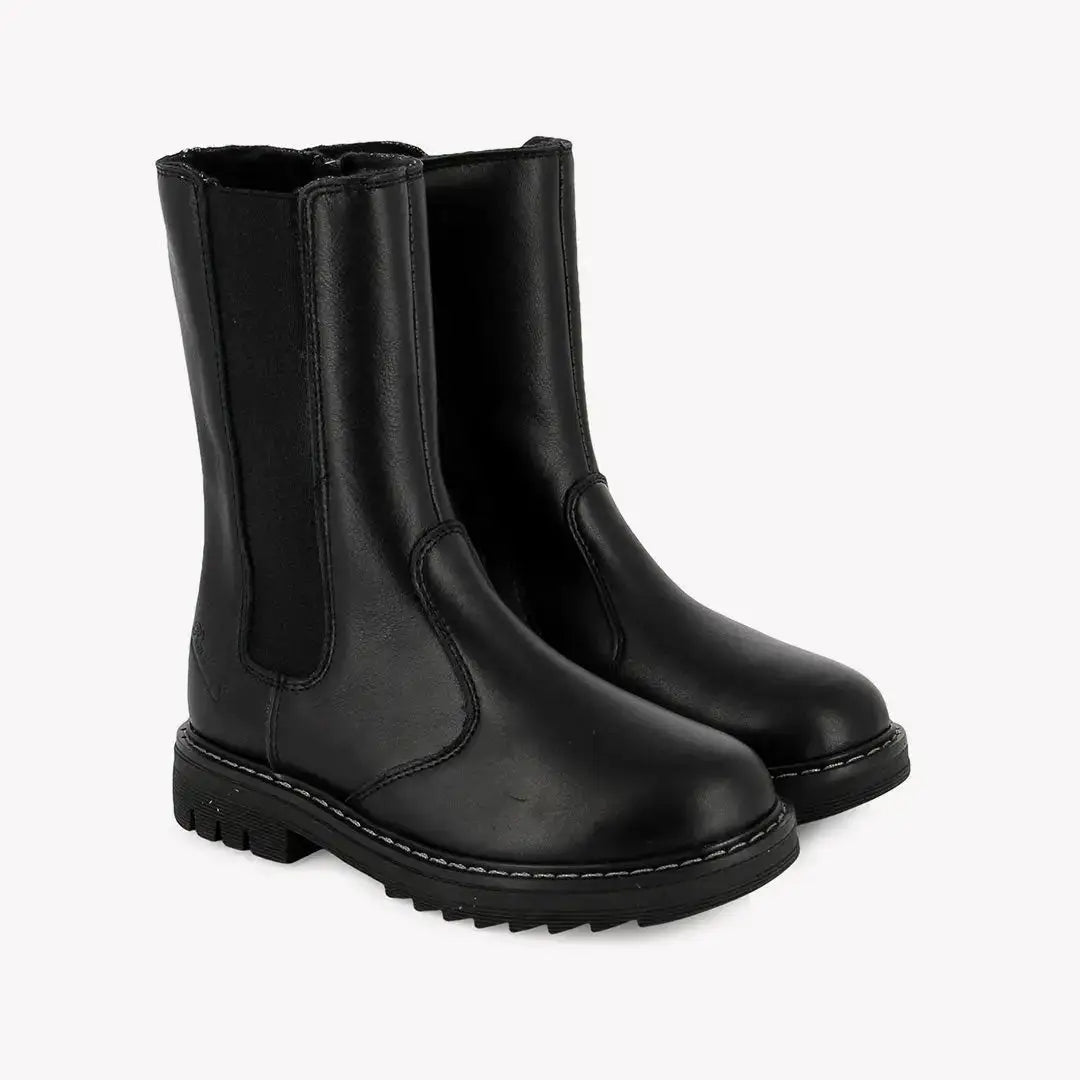 POM D'API - BOOTS & BOTTINES - SID MID FUR - NAPPA - NOIR - Pom d'Api