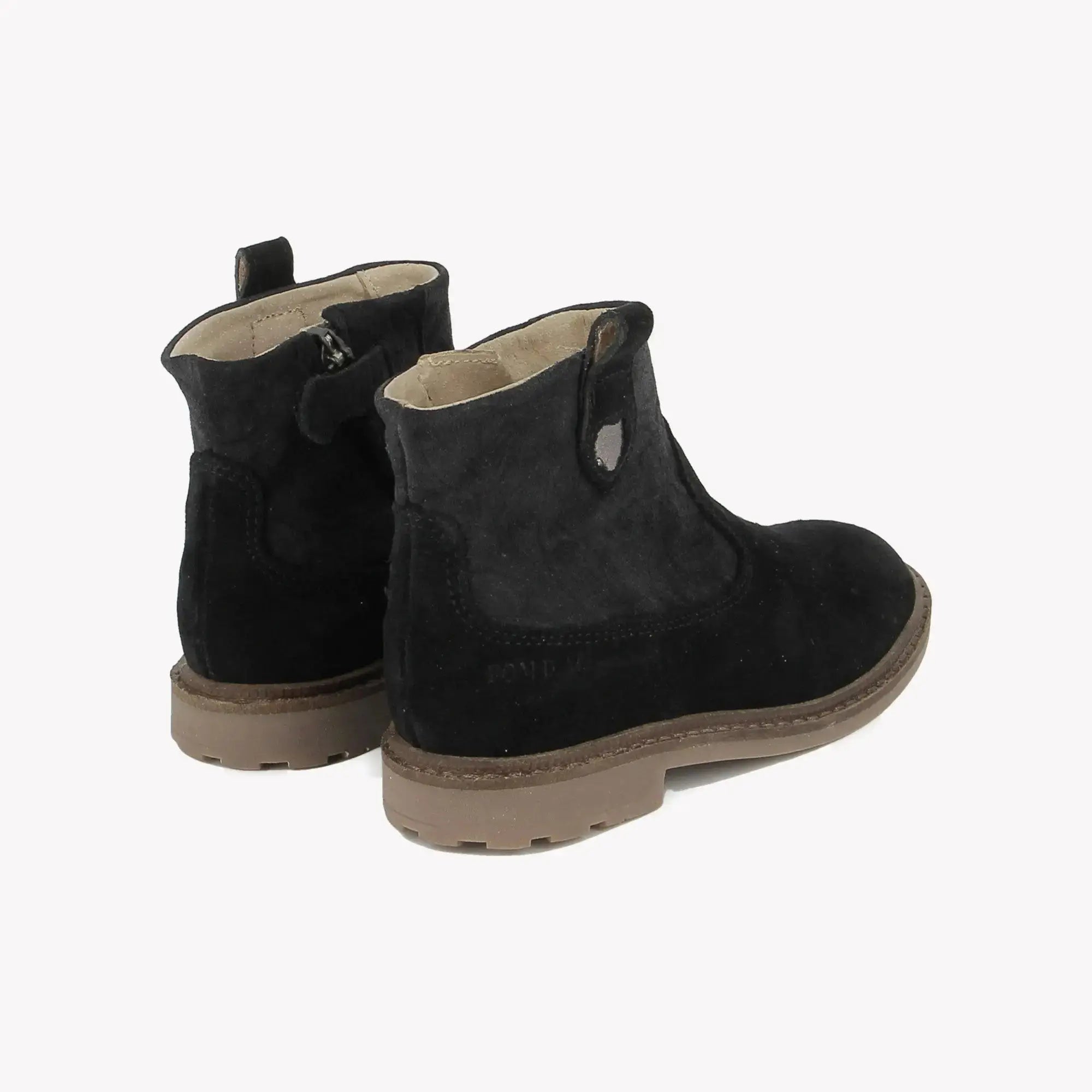 POM D'API  BOOTS & ANKLE BOOTS - SISTER COVER - OILY VELVET - BLACK - Pom d'Api