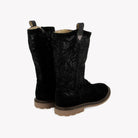POM D'API  BOOTS & ANKLE BOOTS - SISTER DOLY - OILY VELVET - BLACK - Pom d'Api