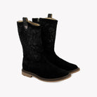 POM D'API  BOOTS & ANKLE BOOTS - SISTER DOLY - OILY VELVET - BLACK - Pom d'Api