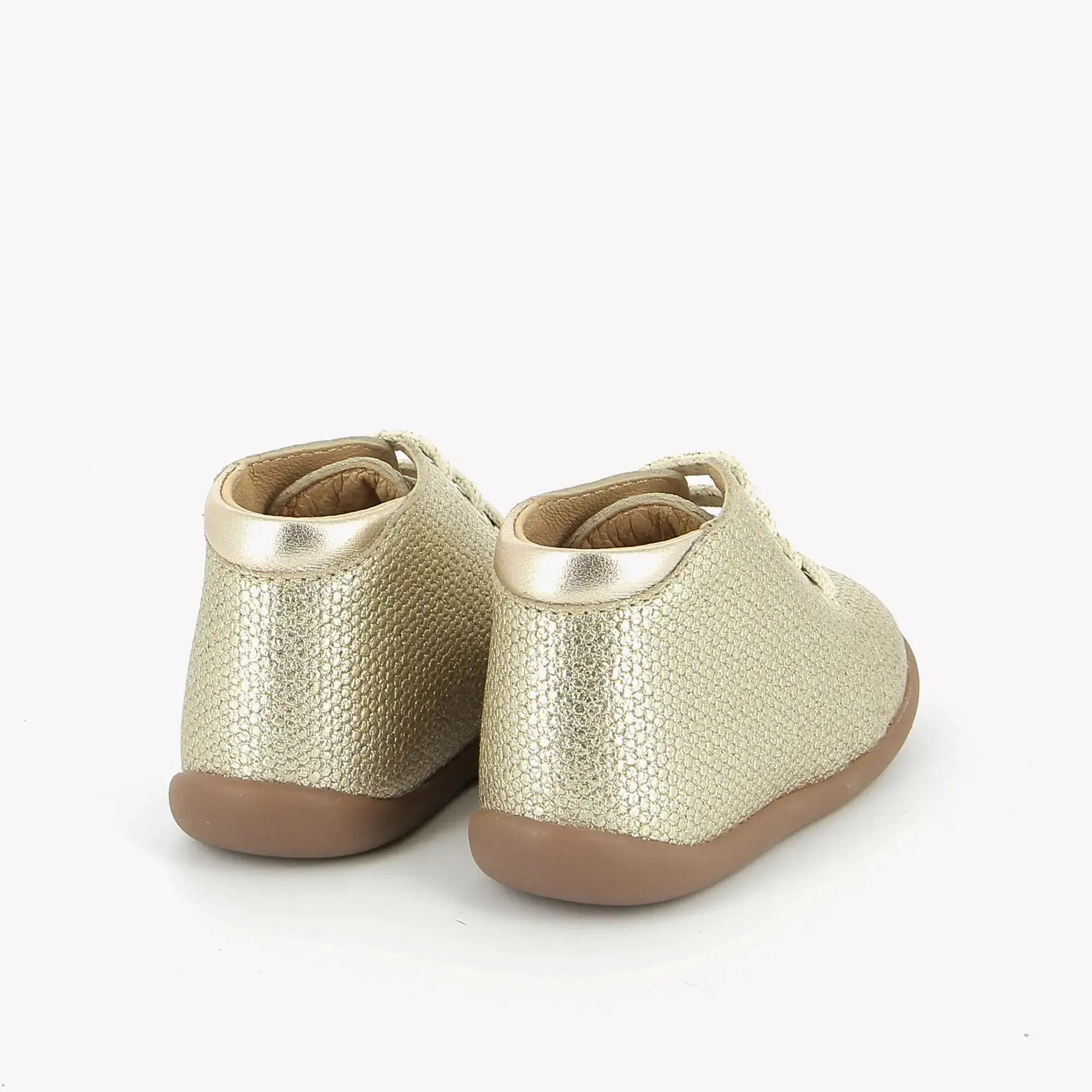 POM D'API  FIRST STEPS - STAND-UP BOOT - MARGHERITA - PLATINUM - Pom d'Api