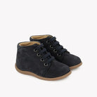POM D'API - PREMIERS PAS - STAND - UP BOTTINE - NUBUCK - MARINE - Pom d'Api