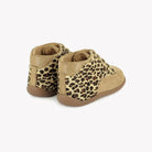 POM D'API  EERSTE STAPPEN - STAND-UP DERBY - VELOURS - LEOPARD - CARAMEL - LEO FAUVE - Pom d'Api