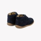 POM D'API  EERSTE STAPPEN - STAND-UP DERBY - VELOURS - NAVY - Pom d'Api