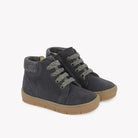 POM D'API  SNEAKERS - START TOP - NUBUCK - MARINE - Pom d'Api