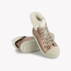 POM D'API  SNEAKERS - SWAG ZIP FUR - LAMINATO - COPPER - Pom d'Api