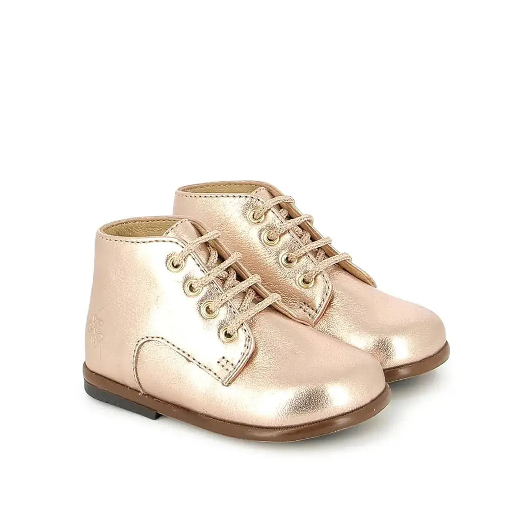 TARTINE ET CHOCOLAT SOULIERS - BOOTS & BOTTINES - TC 1 DERBY - LAMINATO - COPPER - Pom d'Api