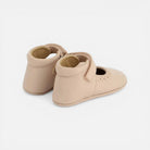 SCHLIPPSCHUHE aus TC 15 EASY BABY – GLATTES LEDER – PUDER