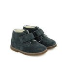TARTINE ET CHOCOLAT SOULIERS - BOOTS & BOTTINES - TC 2 EASY FUR - VELOURS - BLEU GRIS - Pom d'Api