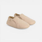 SLIPPERS aus TC SOFT - GLATTES LEDER - PUDER