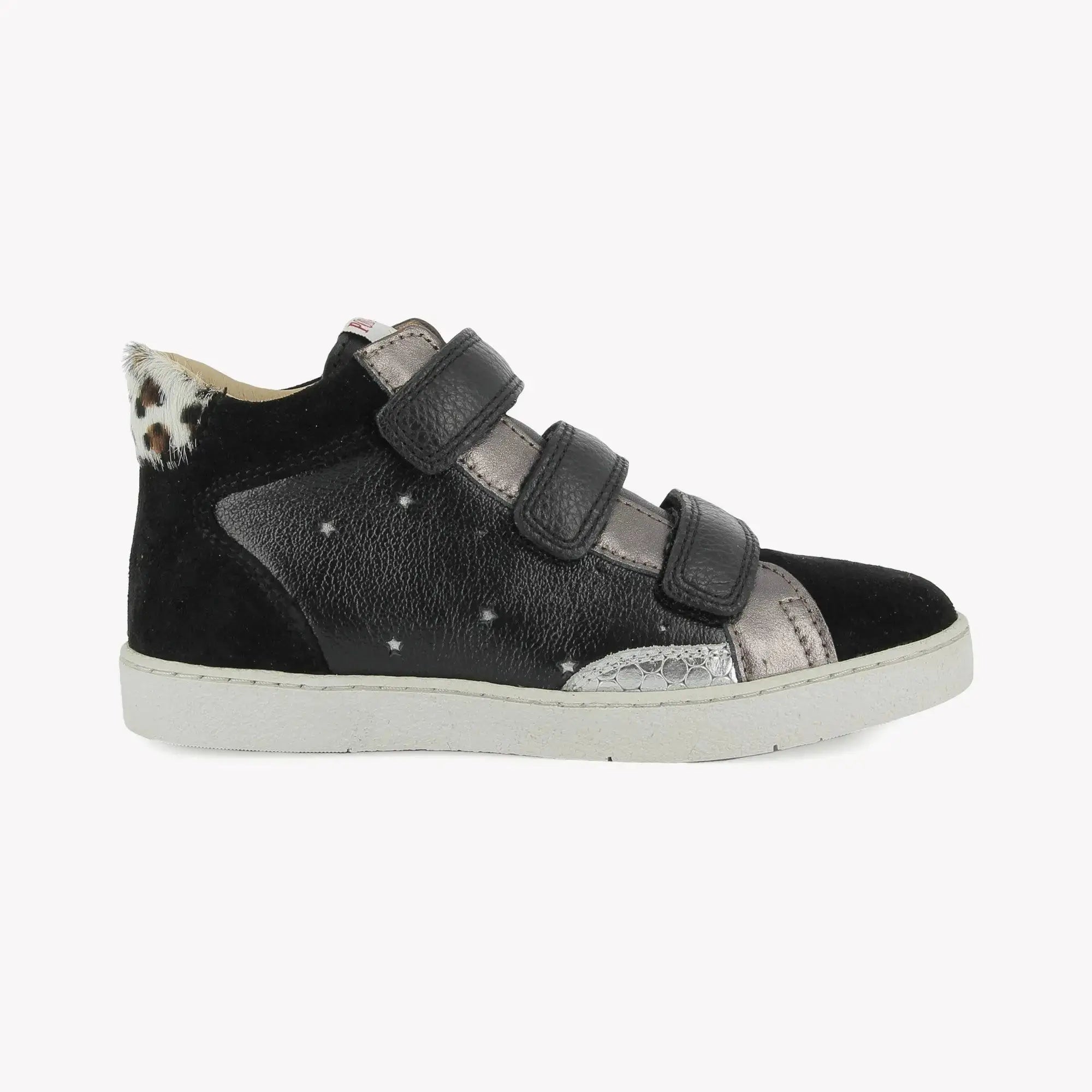 POM D'API  SNEAKERS - TOP TOUCH EASY - VELVET - NAPPA G - BLACK - Pom d'Api