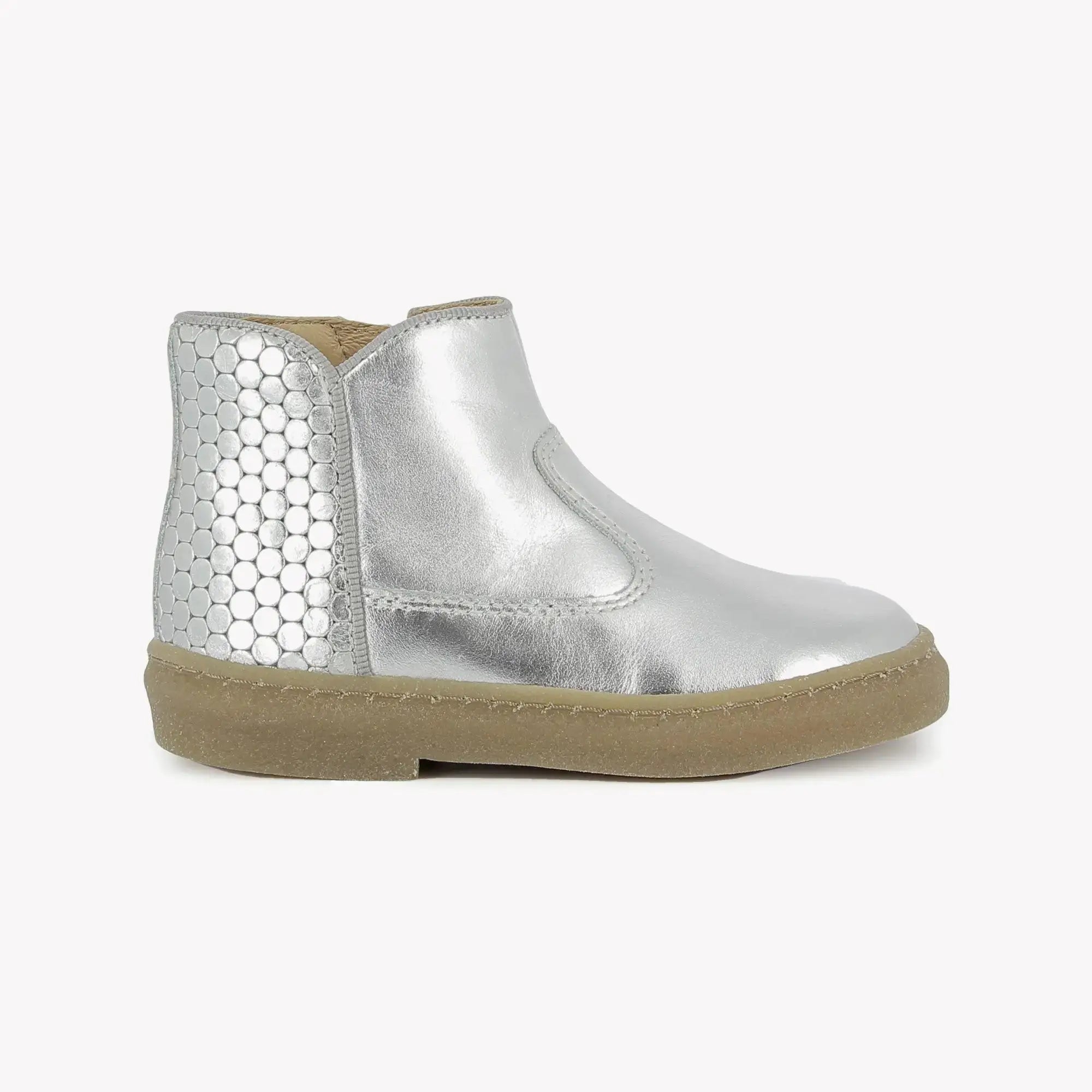 POM D'API - BOOTS & BOTTINES - TRIX BACK - LAMINATO - JOUJOU - SILVER - Pom d'Api