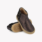 POM D'API - BOOTS & BOTTINES - TRIX BACK - VELOURS RAME - GL - UNIVERSE - LEO NOIR - Pom d'Api